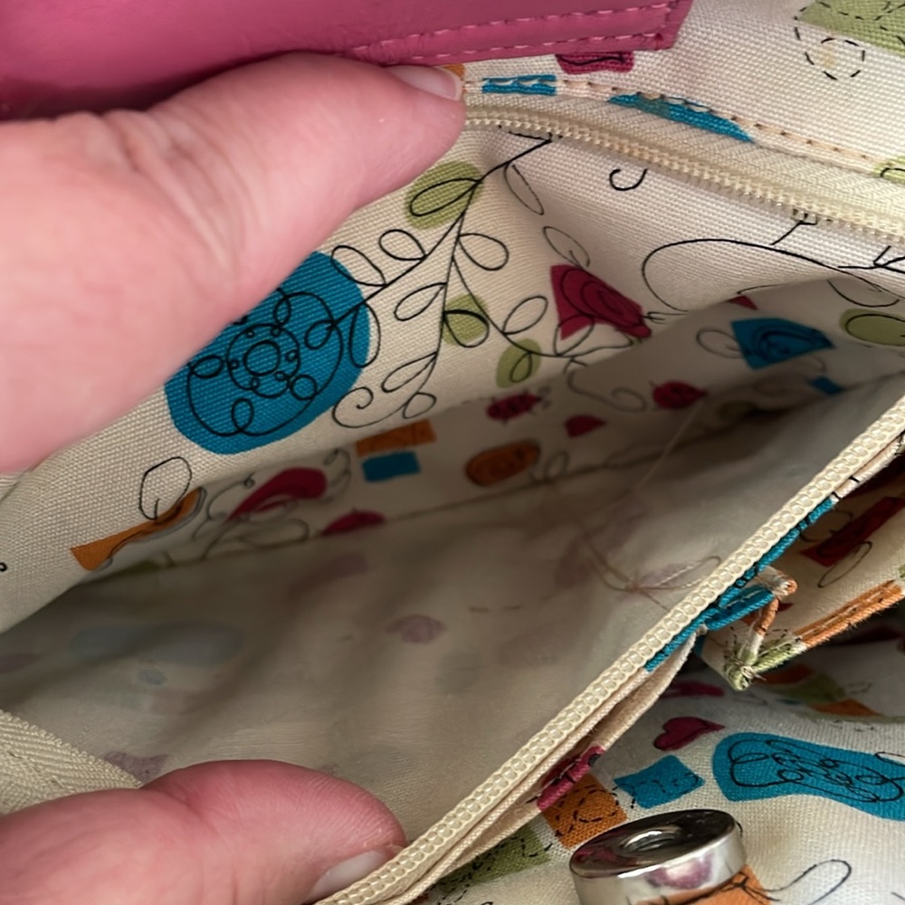 Brighton Shelby Straw Floral Shoulder Bag - Picture 12 of 15